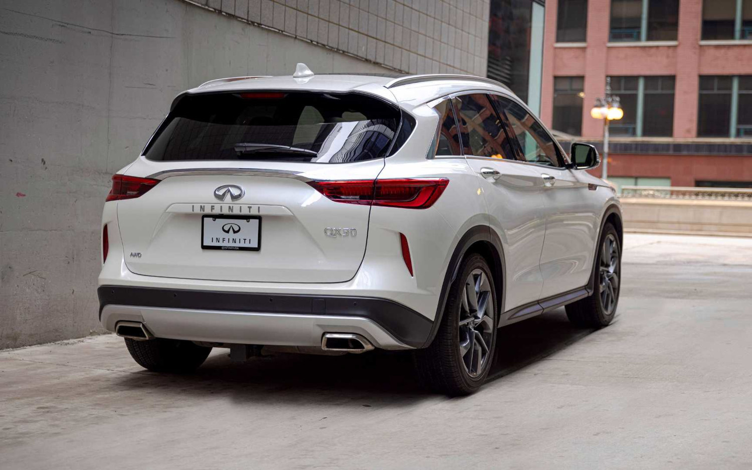 Comparison Infiniti QX50 Luxe 2022 Vs Genesis GV60 Performance 2023 SUV Drive